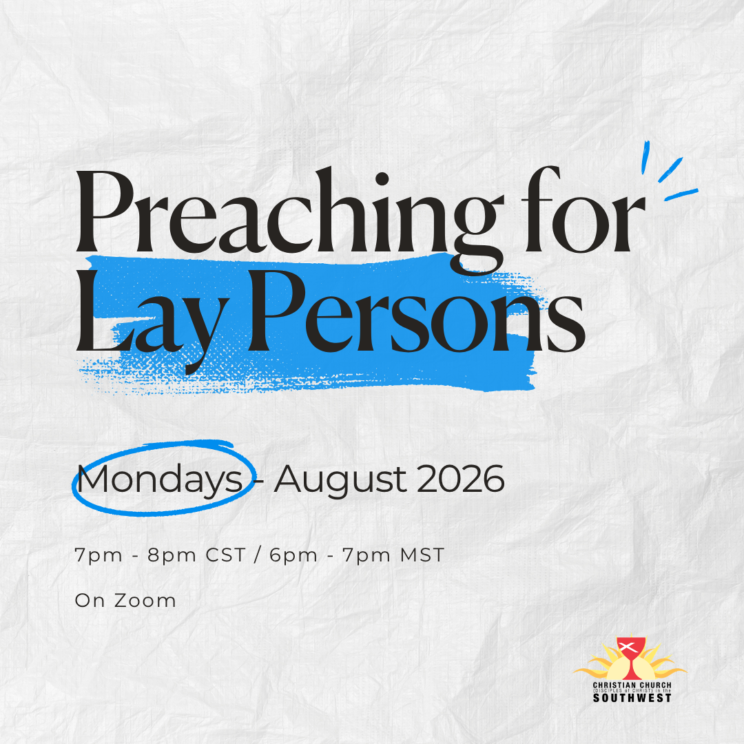 Preaching for Lay Persons - August 2026