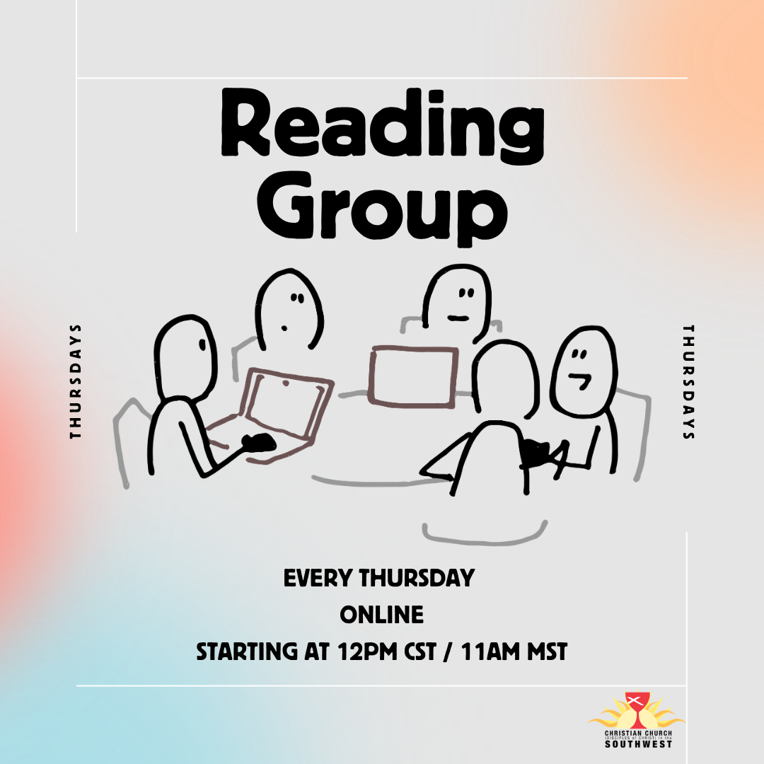 Reading Group: Every Thursday @ 12pm CST / 11am MST