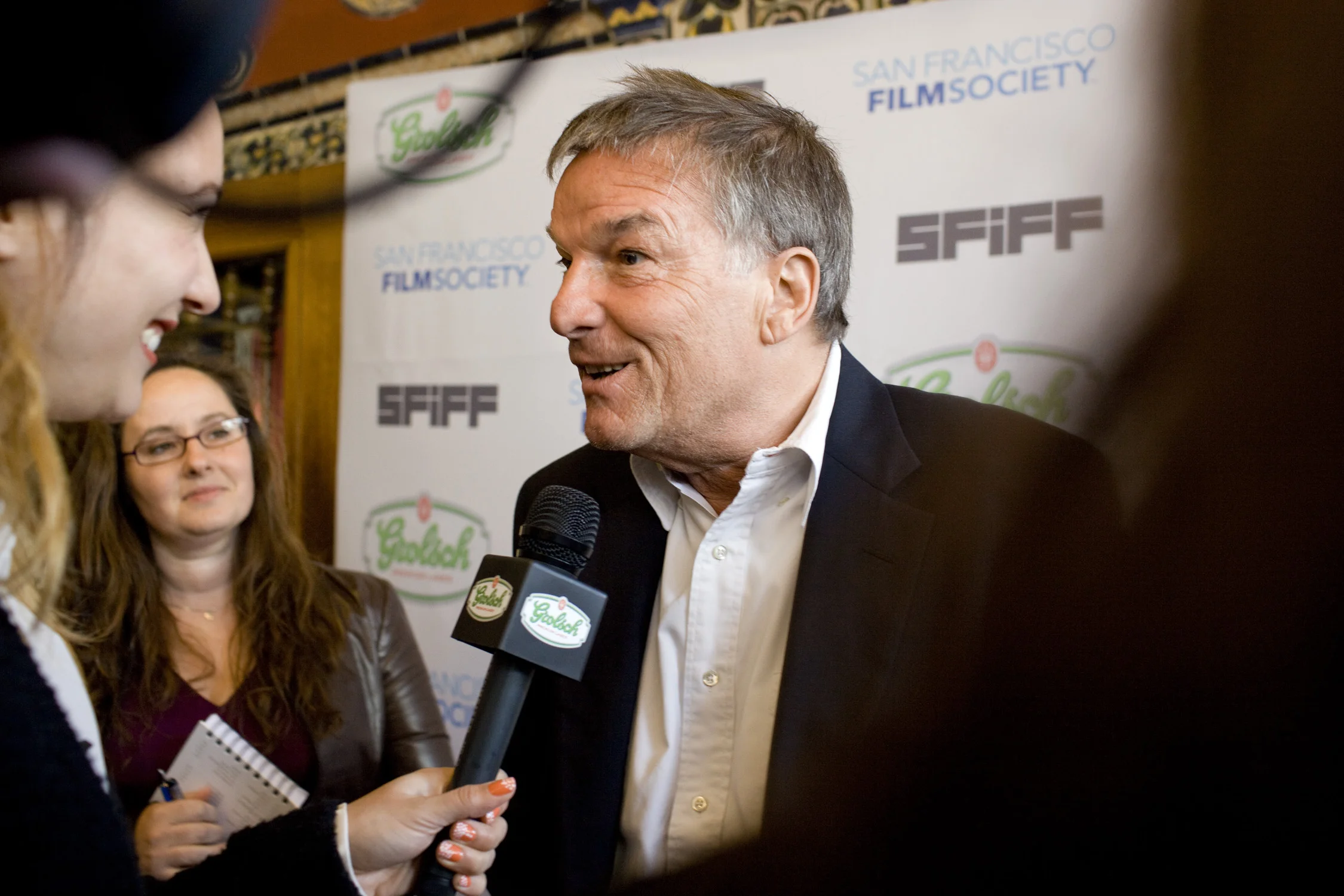4/19: It's On photo by Pamela Gentile Opening Night Post Screening Q&A. I love it when post-screening Q&A’s don’t go as planned. I would call this one an even draw between Benoit Jacquot, director of Farewell, My Queen and interpreter Natacha Ruck .