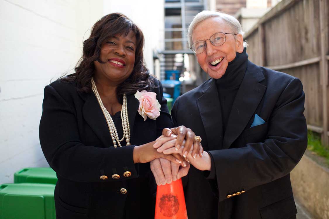 Chaz and Roger Ebert