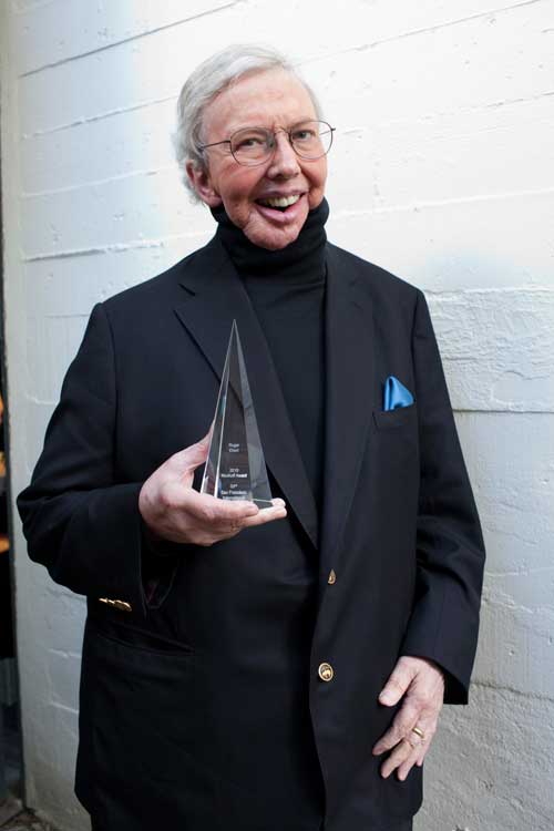 Roger Ebert, Recipient of the Novikoff Award
