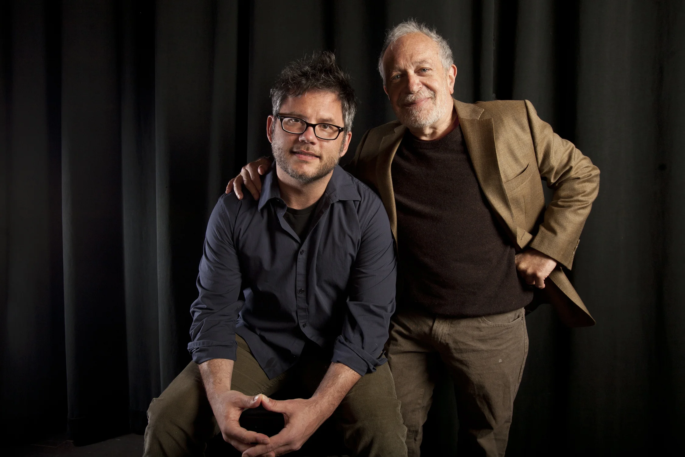 Jacob Kornbluth
and Robert Reich at the Centerpiece screening of INEQUALITY FOR ALL at
the 56th San Francisco International Film Festival. PHOTO: Tommy Lau