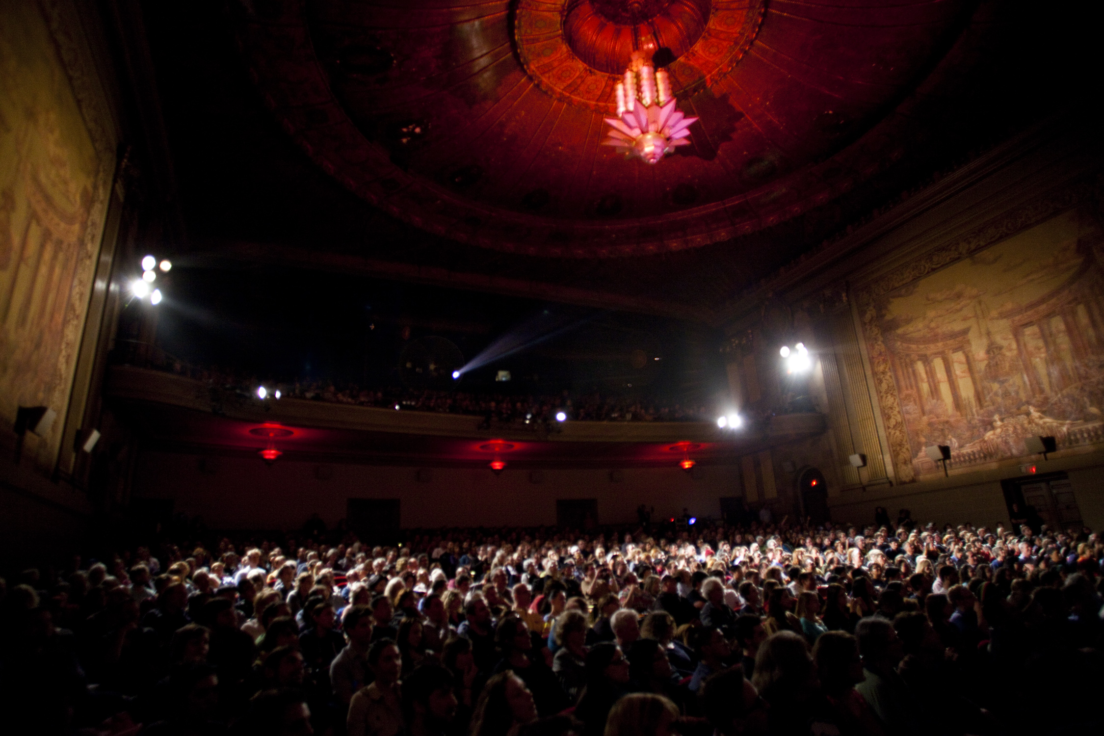 Audience at An Evening with Richard Linklater, Castro Theatre