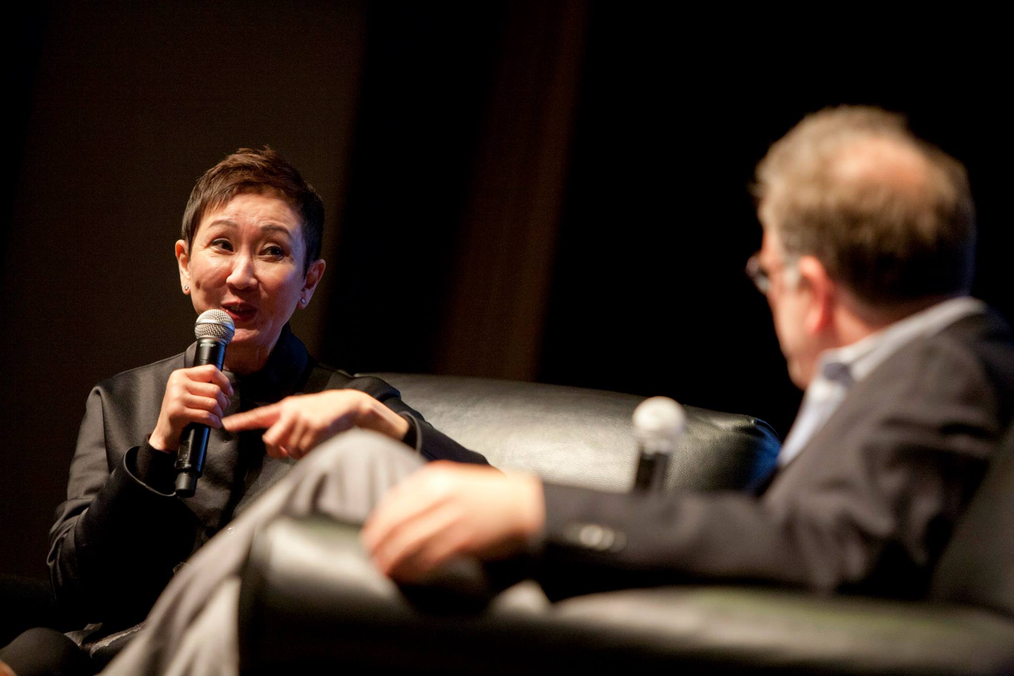Producer Nansun Shi & SFFS Executive Director Noah Cowan