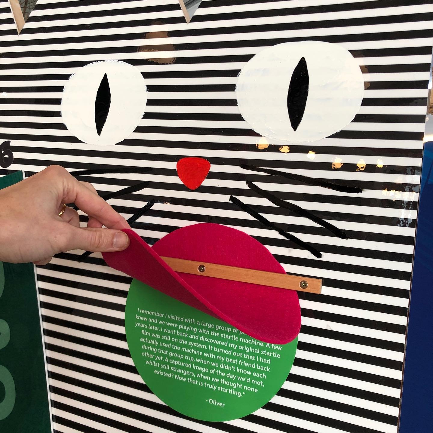 Some details from our Curious Timeline @wethecurious_ #interactivedesign #wethecurious @theghostoftomsears @aron_jd #iseefaces #timeline #bristol