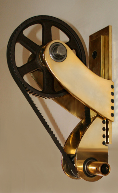 A Mechanical Feature Handmade In Brass