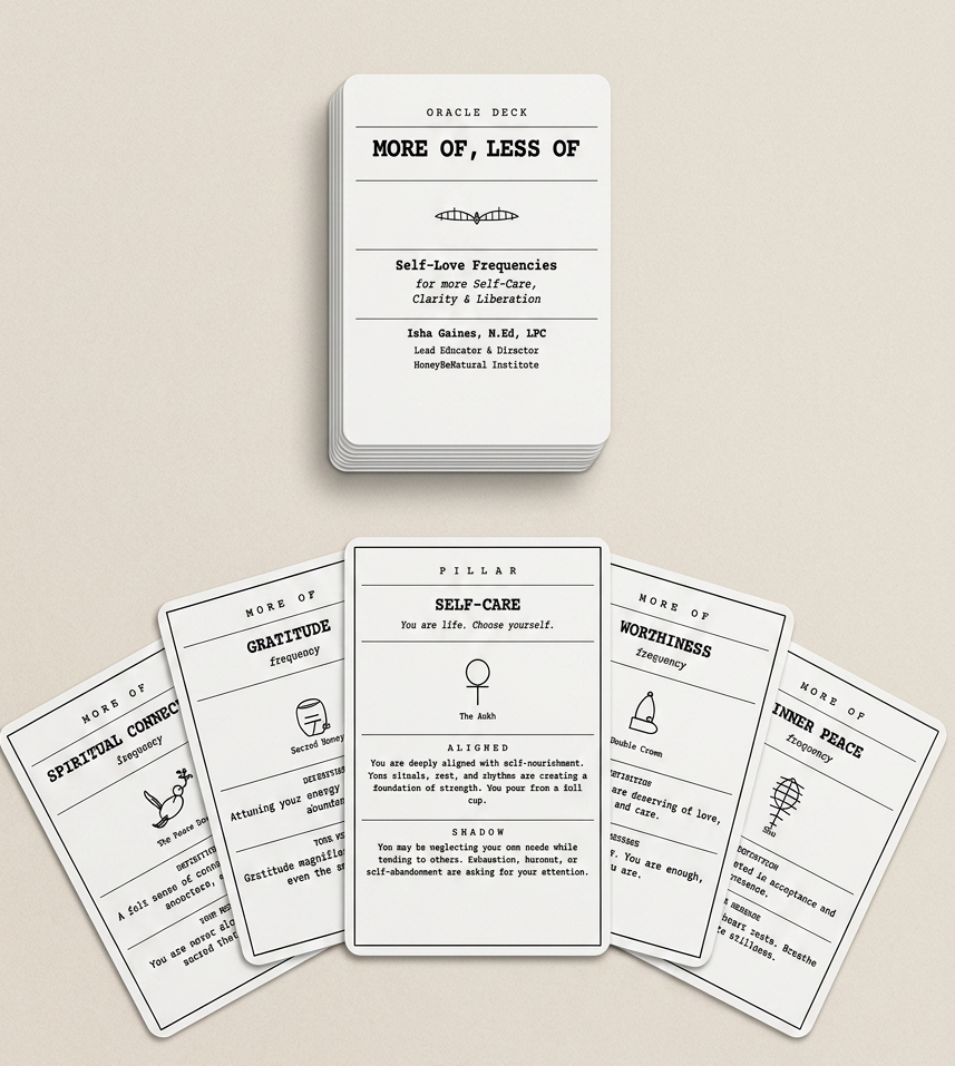 MORE OF, LESS OF ORACLE DECK (Printed)