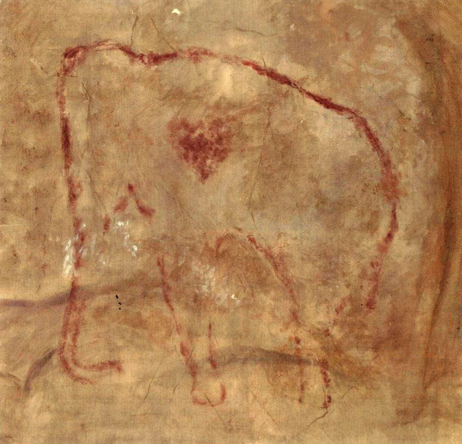 Cave painting from Cueva del Pindal