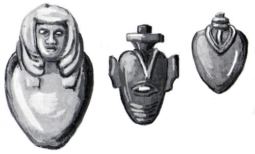  Illustrations of Egyptian artifacts