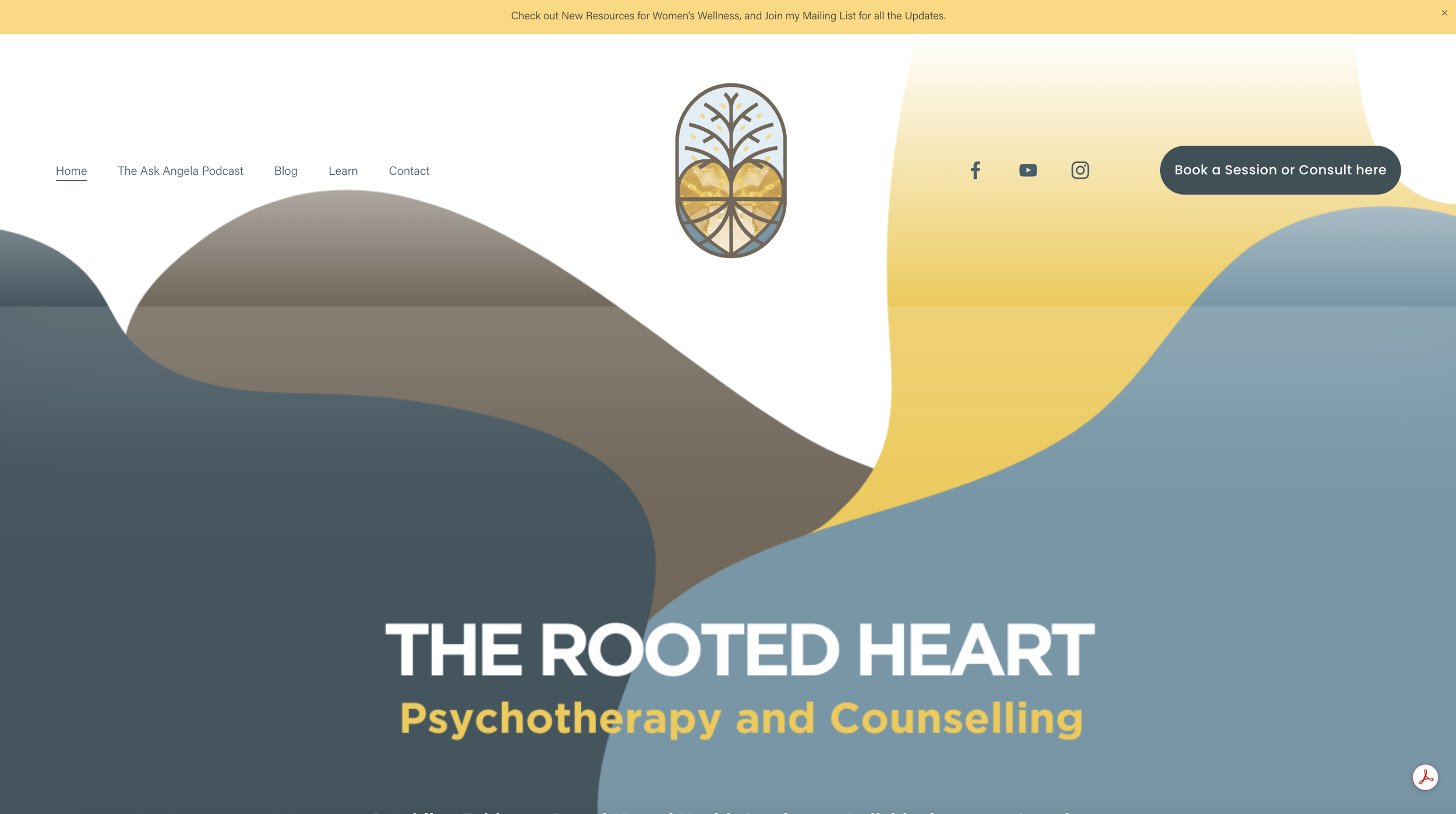 The Rooted Heart: Angela Larmer