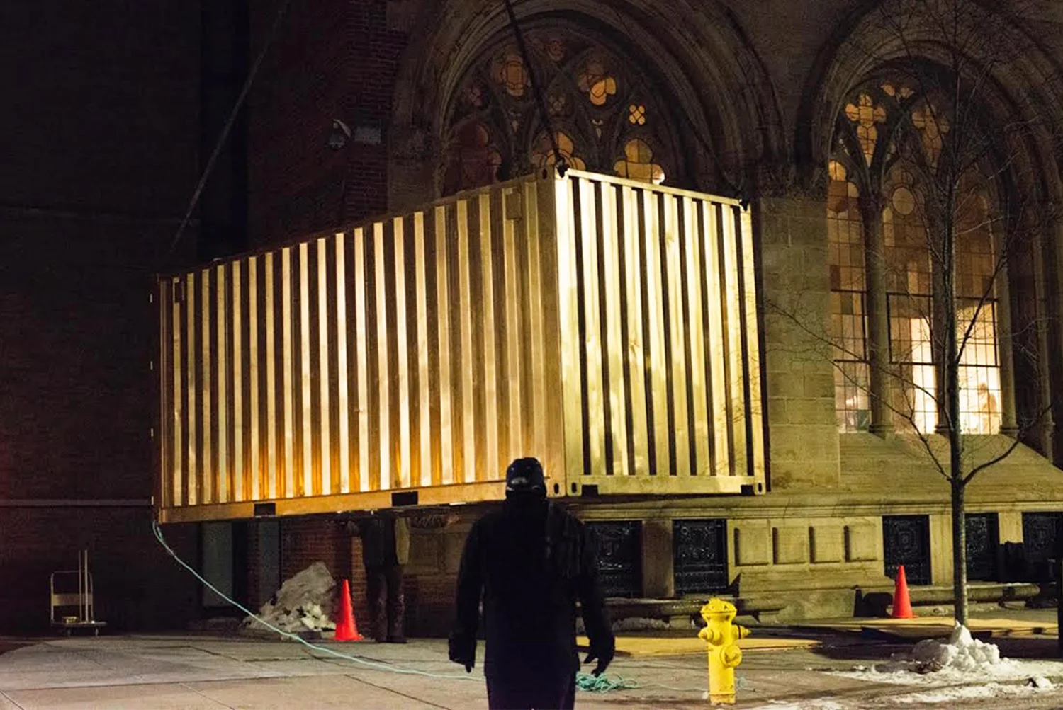 19 Installing the Portal by crane at the Yale University Art Gallery on February 19, 2015.jpg