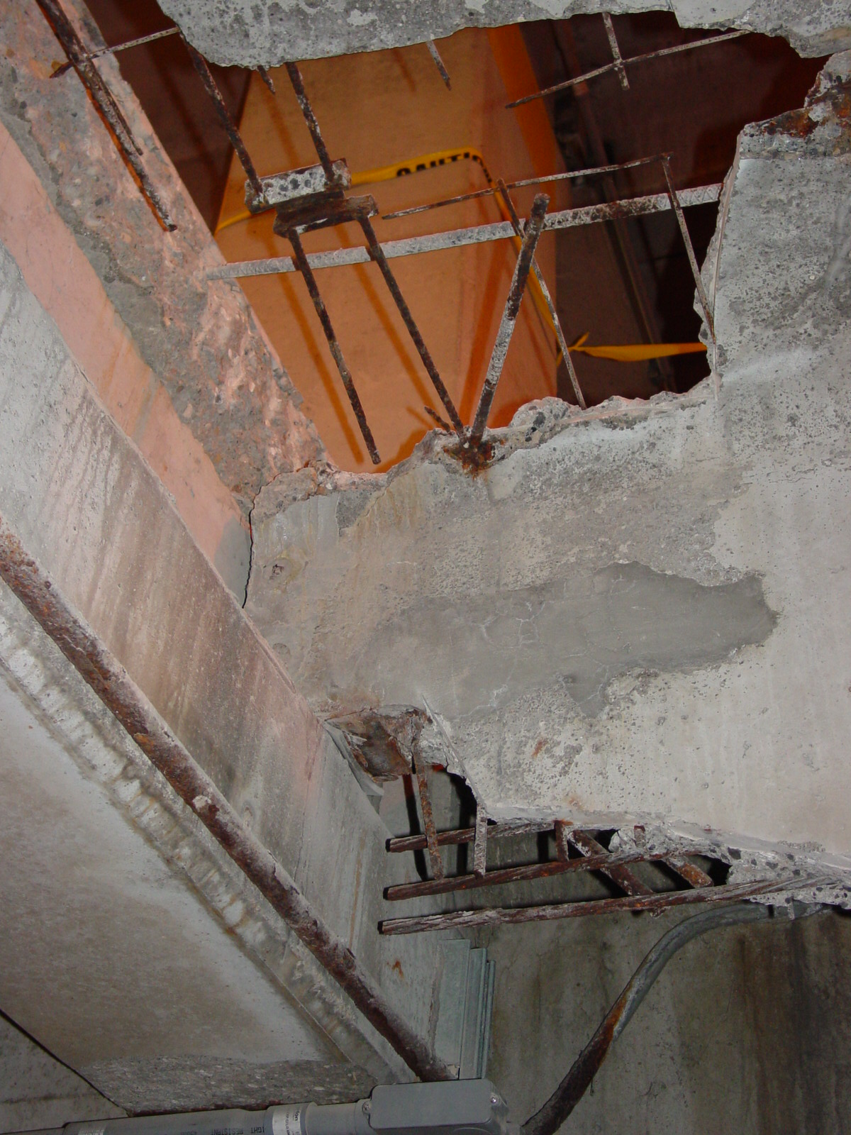  Before - Northwestern Avenue Parking Garage double tee deterioration (exposed during construction) 