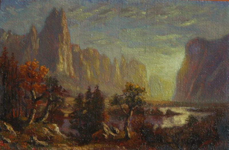 Untitled (after Bierstadt)