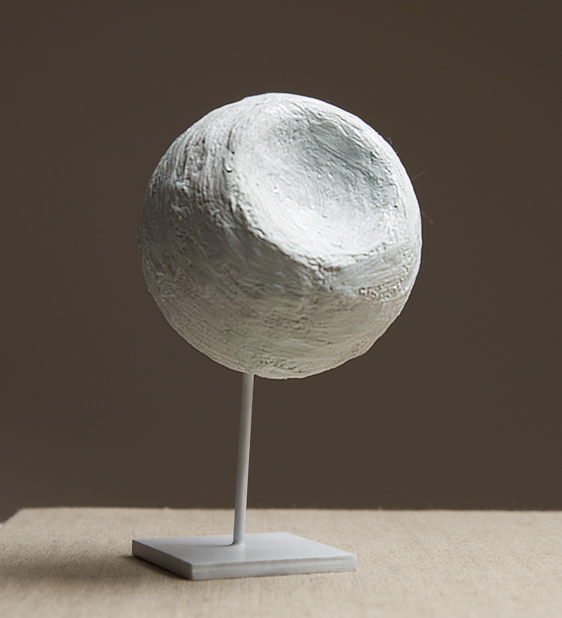 Amuses Bouche (Paul) 2010 brass, cedar, encaustic | rose-gold plated bronze | walnut, fir, dimensions variable