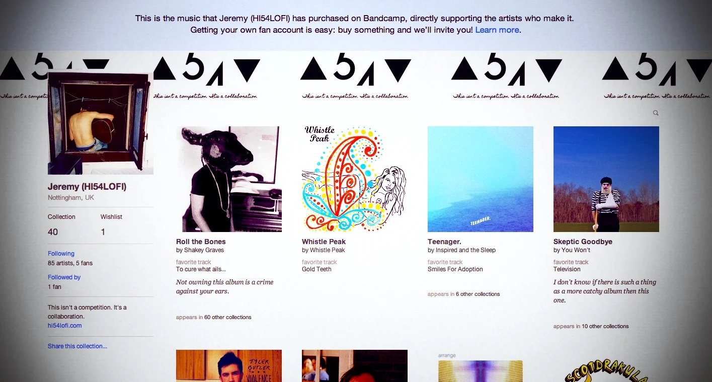 Thank you Bandcamp. And damn you.