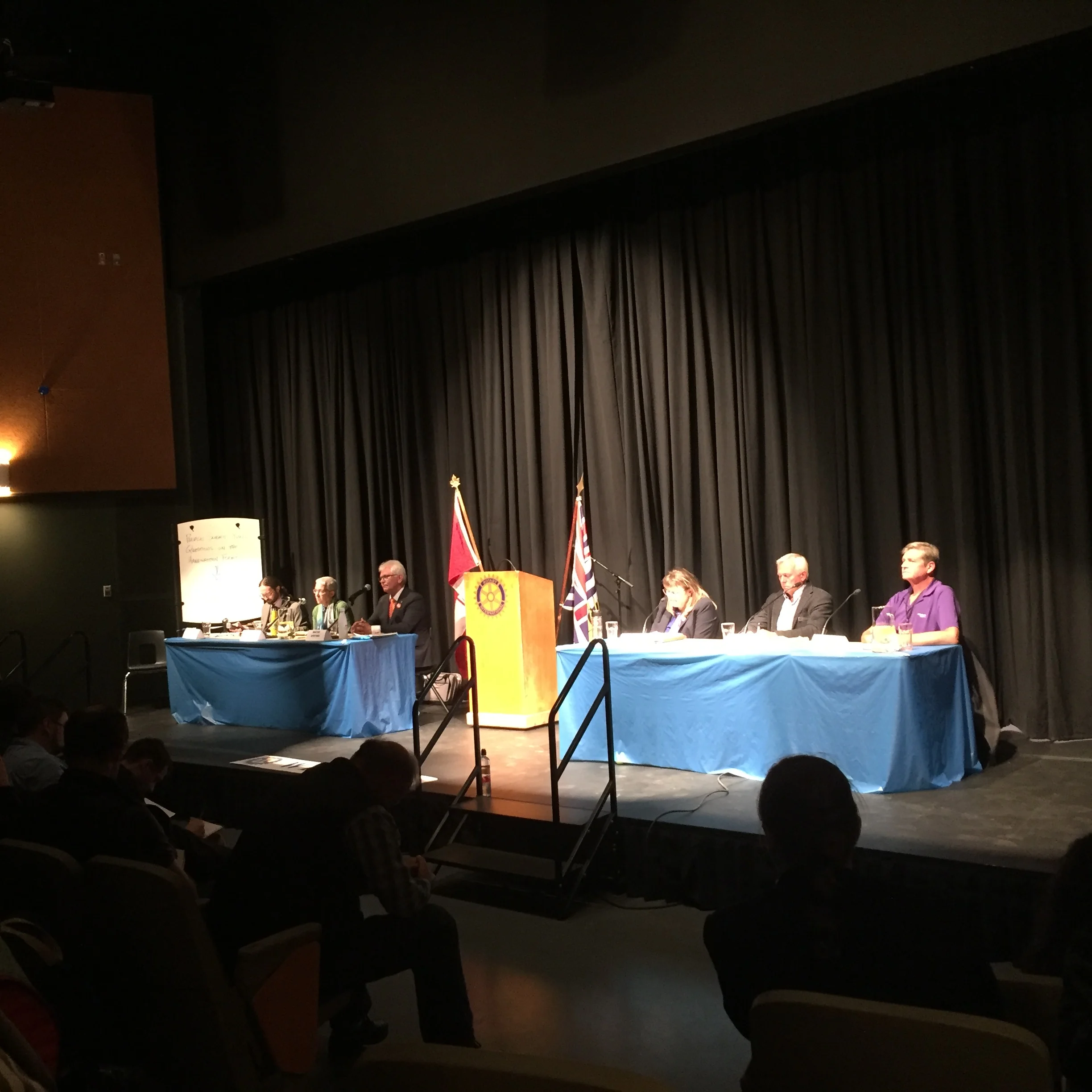 Thoughts from a blogger @ the All-Candidates Forum in Kimberley BC (Oct 2019)