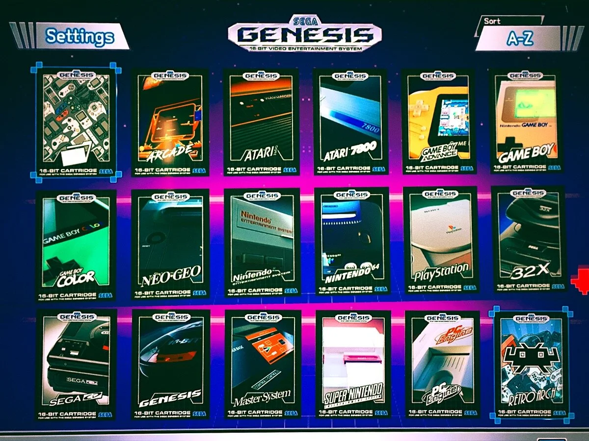 mega drive mini retroarch