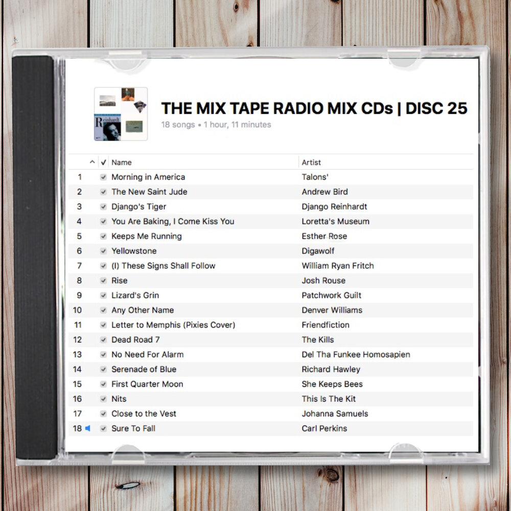 THE MIX TAPE RADIO MIX CDs | DISC 25 — High Five For…