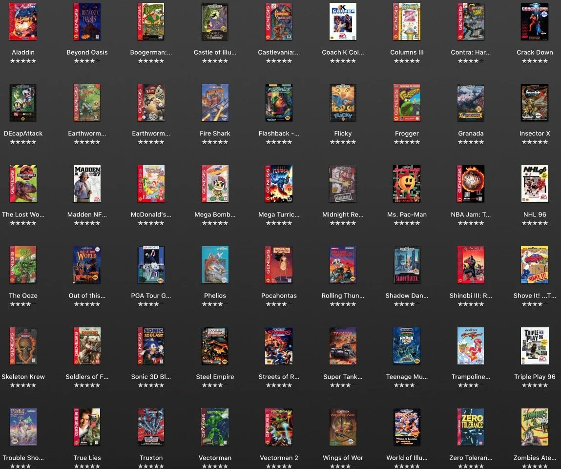 My Top 36 Sega Genesis / Mega Drive Games THAT ARE STILL FUN PLAYING NOW + 14 MORE GEMS + “HIGH 54” YOUTUBE PLAYLIST