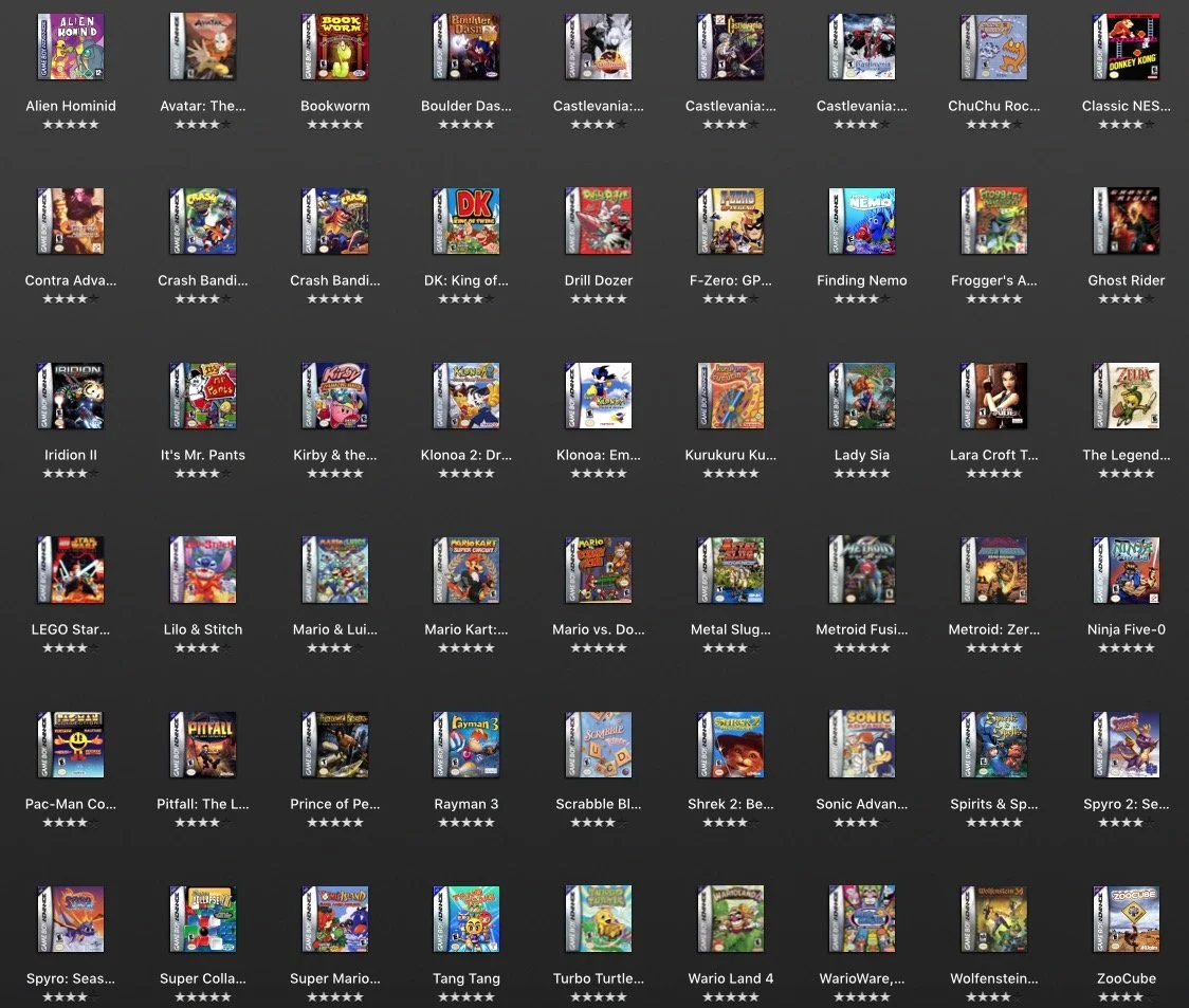 My Top 25 Gameboy Advance Games That Are Still Fun PLAYING NOW + 25 MORE GEMS + “HIGH 54” YOUTUBE PLAYLIST