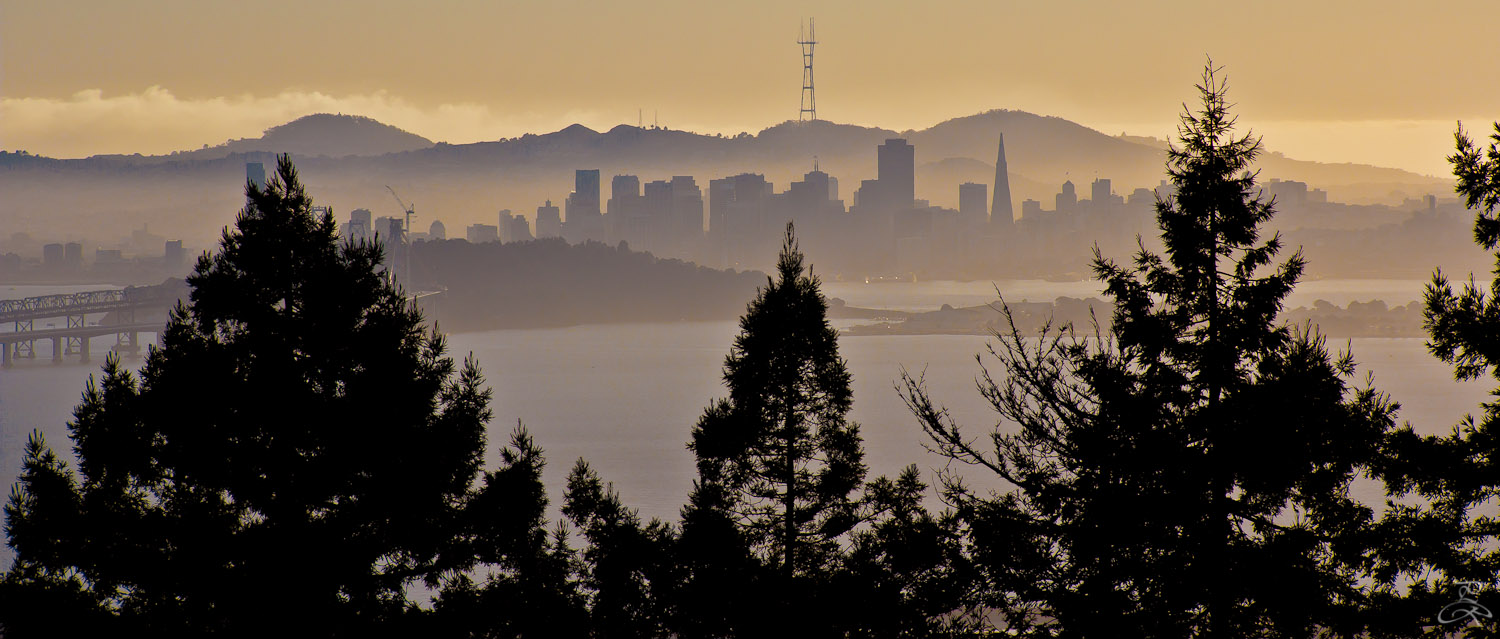 As seen from Berkeley, San Francisco, CA