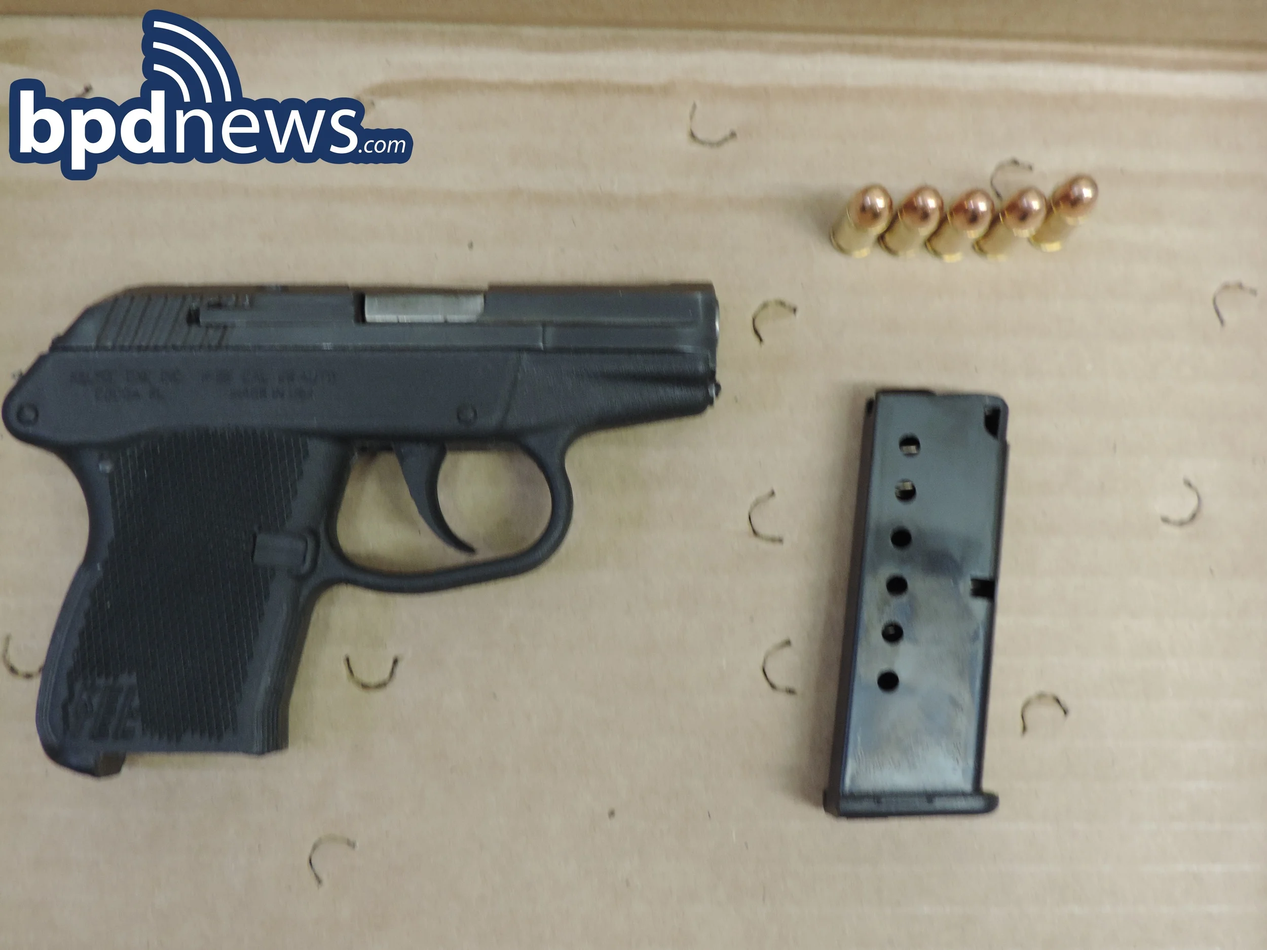 Firearm recovered in Incident #2
