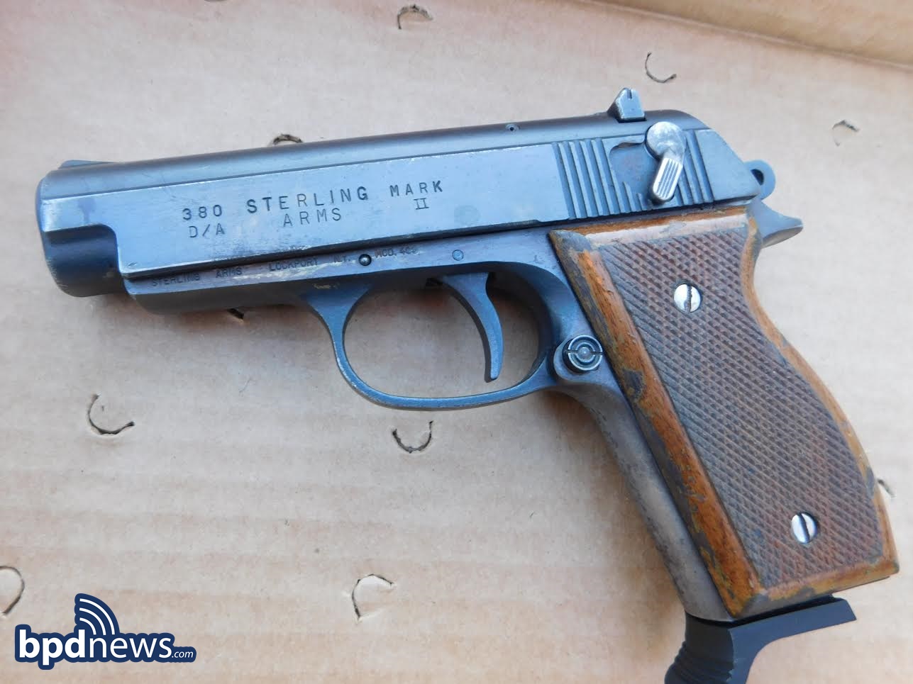 Firearm recovered in Incident #1