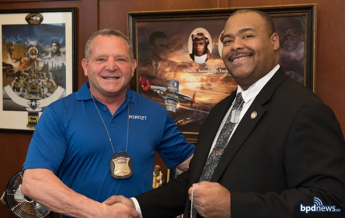 thin blue line dog tag