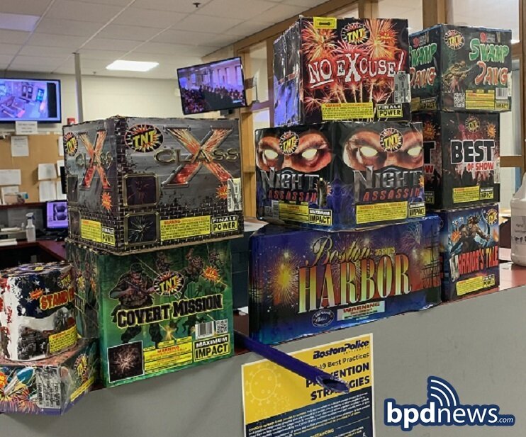 BPD Public Safety Reminder: Fireworks Are Illegal to Use, Sell or Possess in Massachusetts