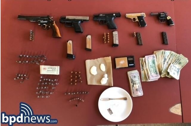 Search Warrant Execution Leads to Arrest Following the Recovery of Five Firearms, Drugs and Cash in Mattapan