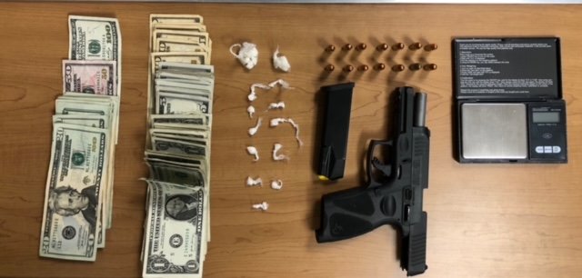 Officers Make Gun and Drug Arrest After a Traffic Stop in Roxbury