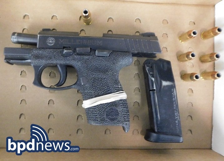 Officers Recover a Loaded Firearm and Drugs After a Traffic Stop in Roxbury