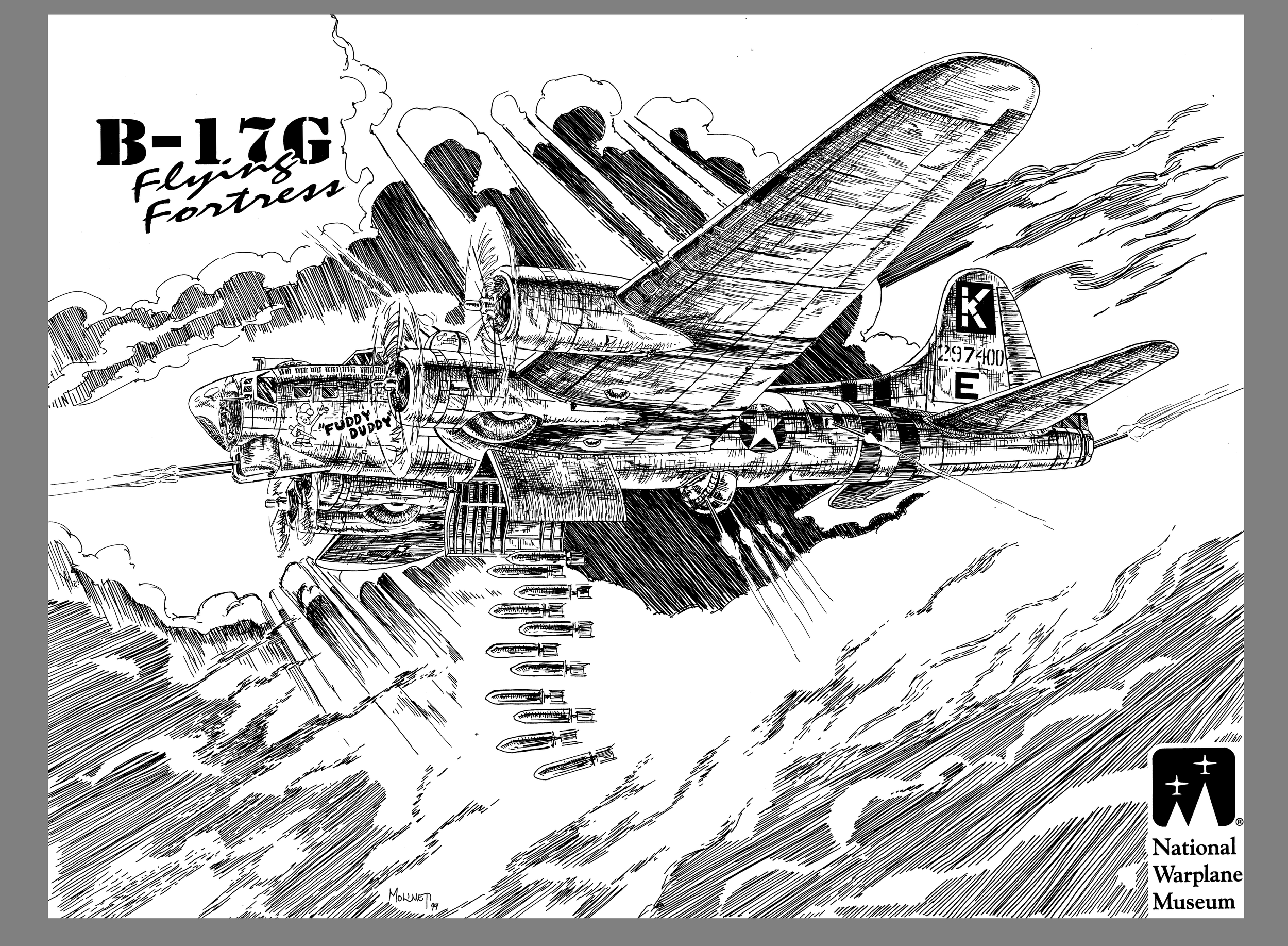 One of many projects done for the National Warplane Museum. 
