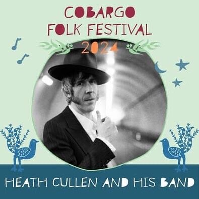 Delighted to be returning this weekend to one of the finest little festivals to be found. We play Friday and Saturday evenings. See you there!

Repost @cobargofolkfestival 

We are delighted to welcome back Candelo&rsquo;s Heath Cullen and his Band

