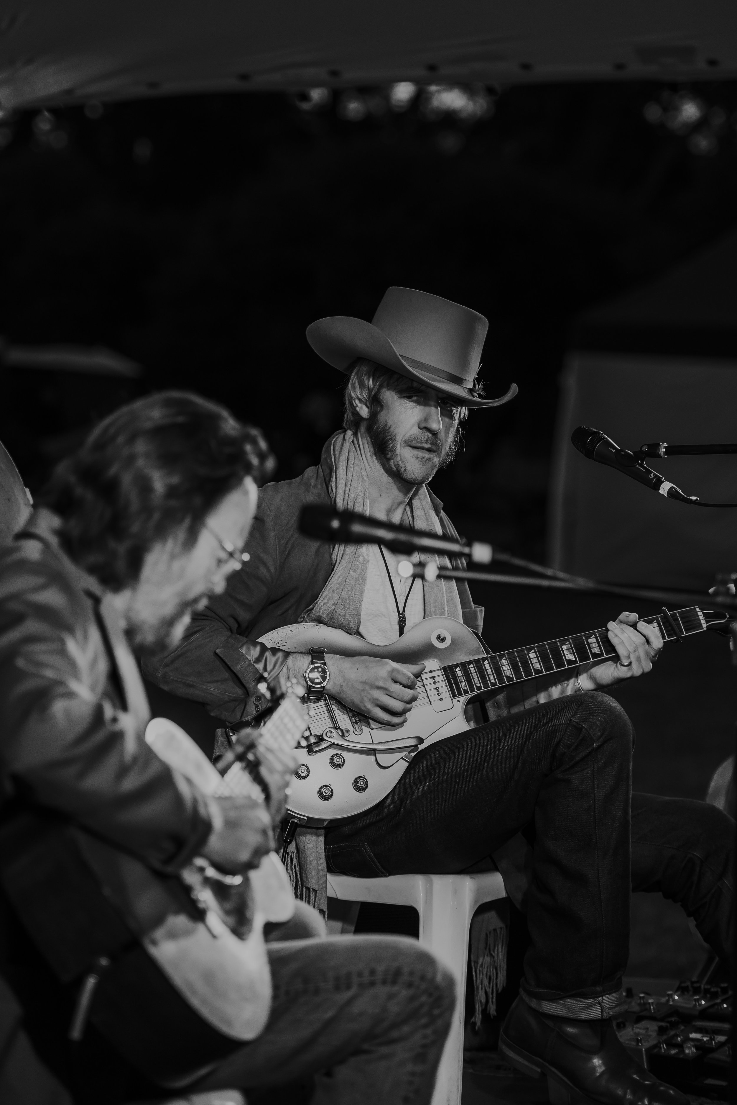  With Kevin Welch, 2025. Photo by Asha Kidd 