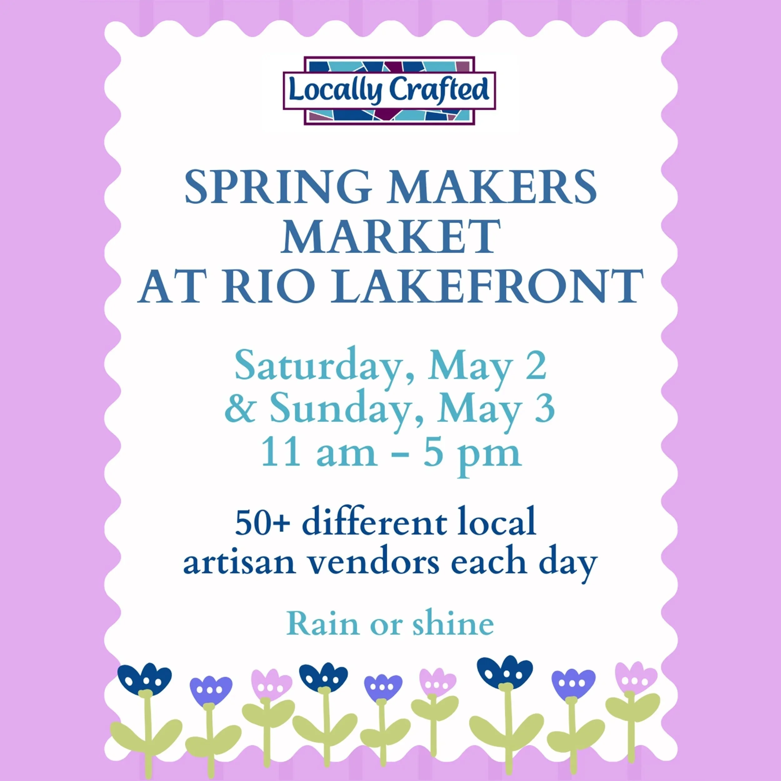 Spring Makers Market at Rio Lakefront