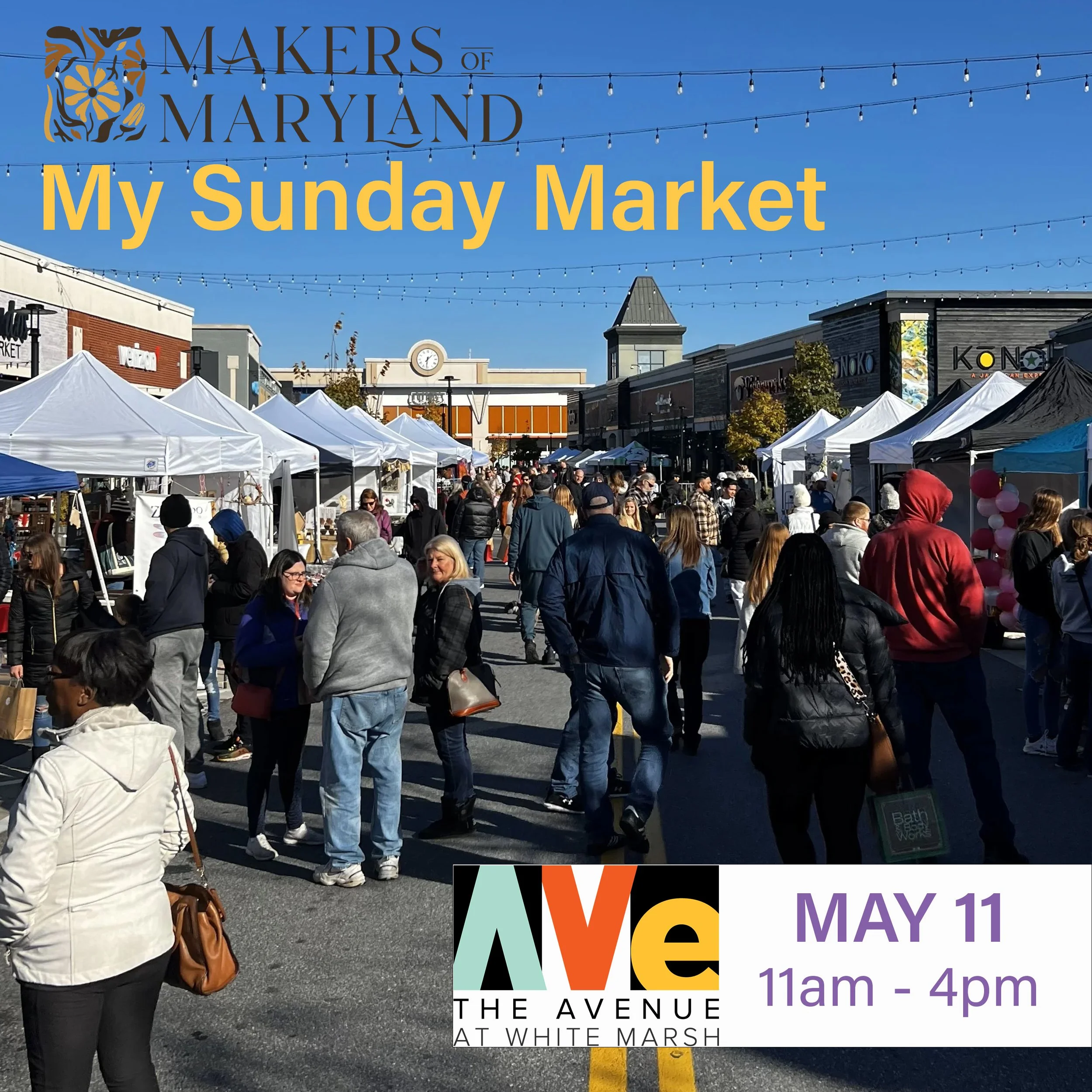 My Sunday Market at The AVENUE at White Marsh
