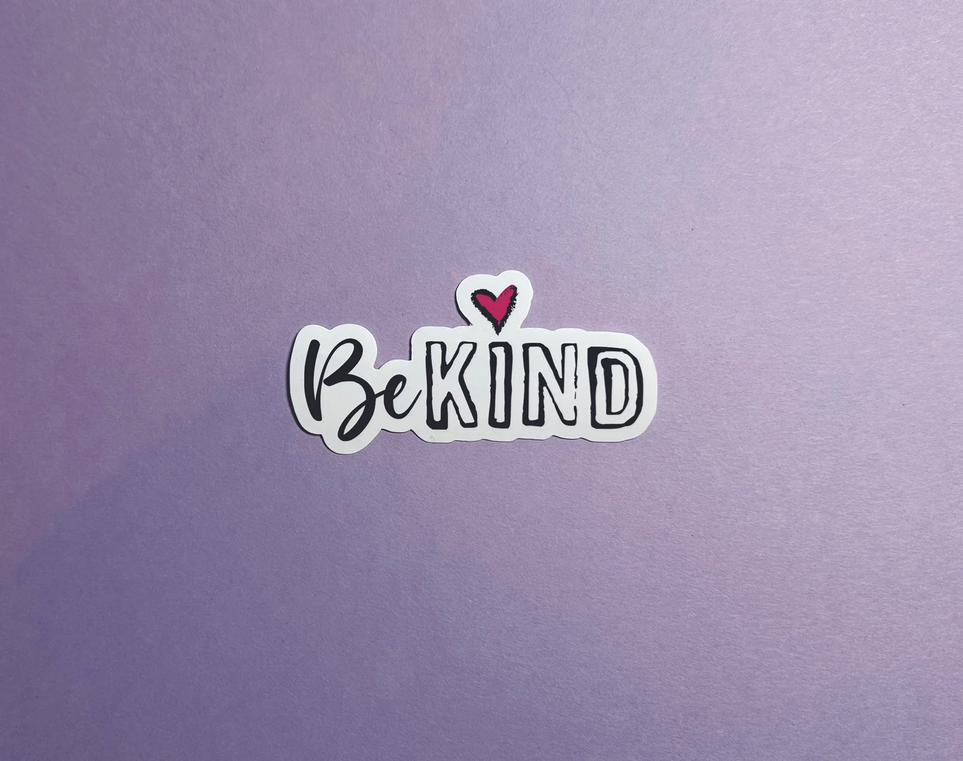 Be Kind Vinyl Sticker