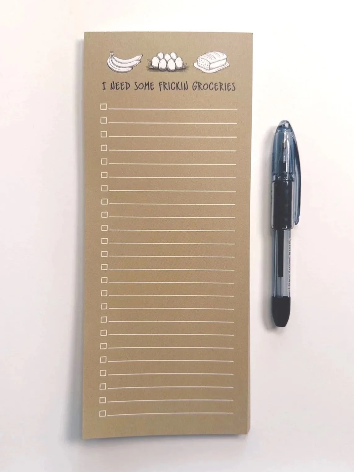 Grocery List Notepad