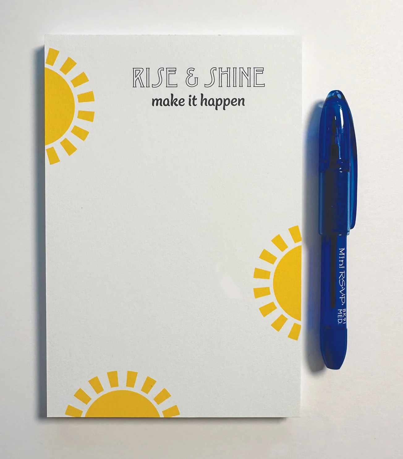 Rise & Shine Notepad