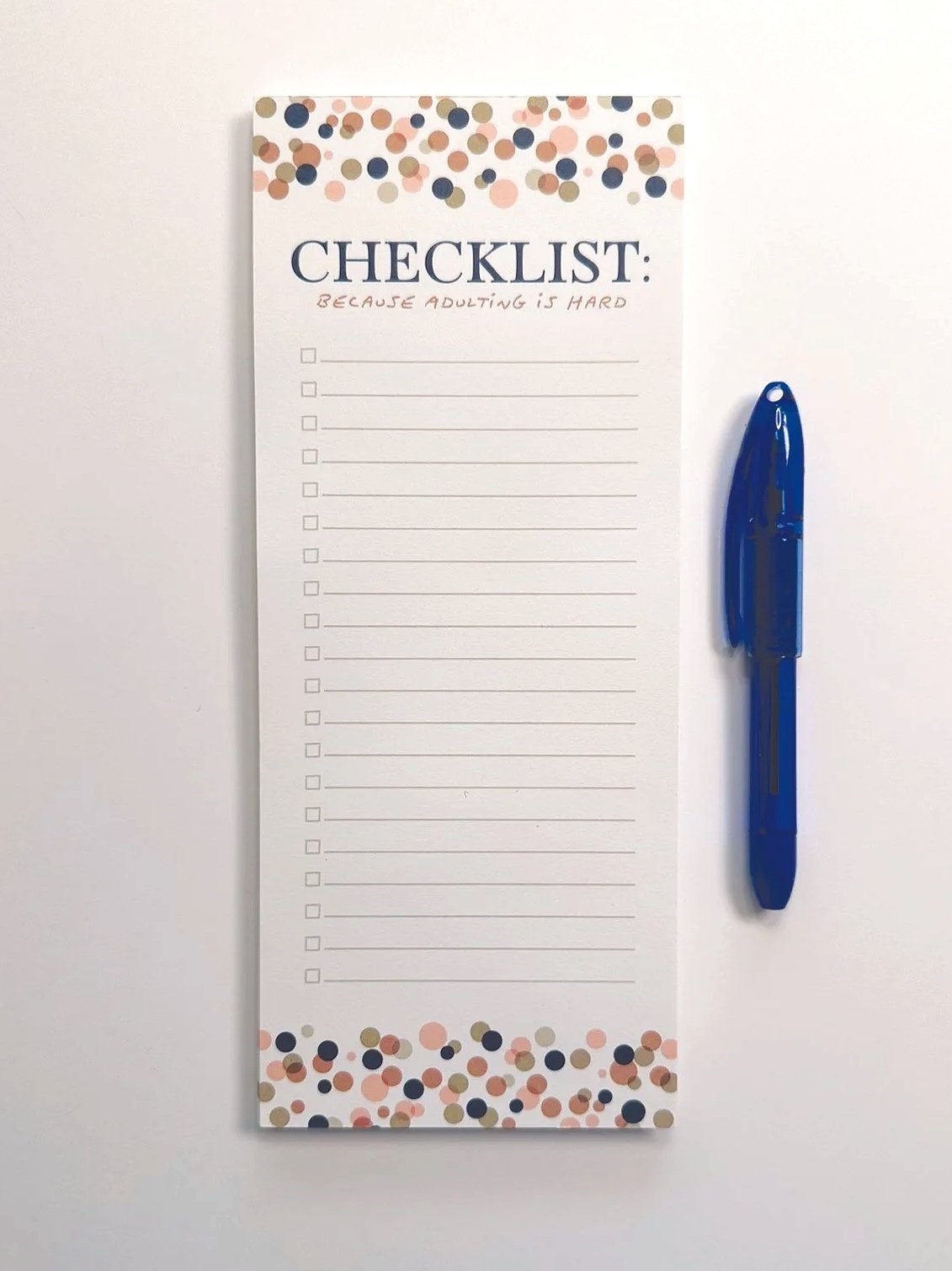 Checklist Notepad