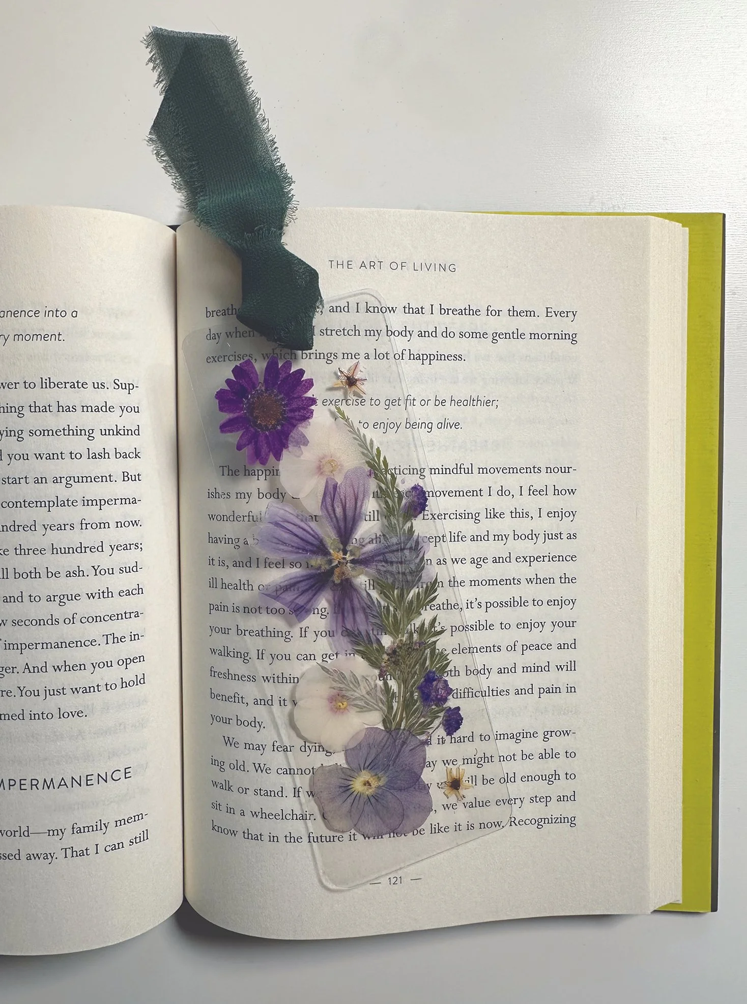 Petals in the Forest Bookmark