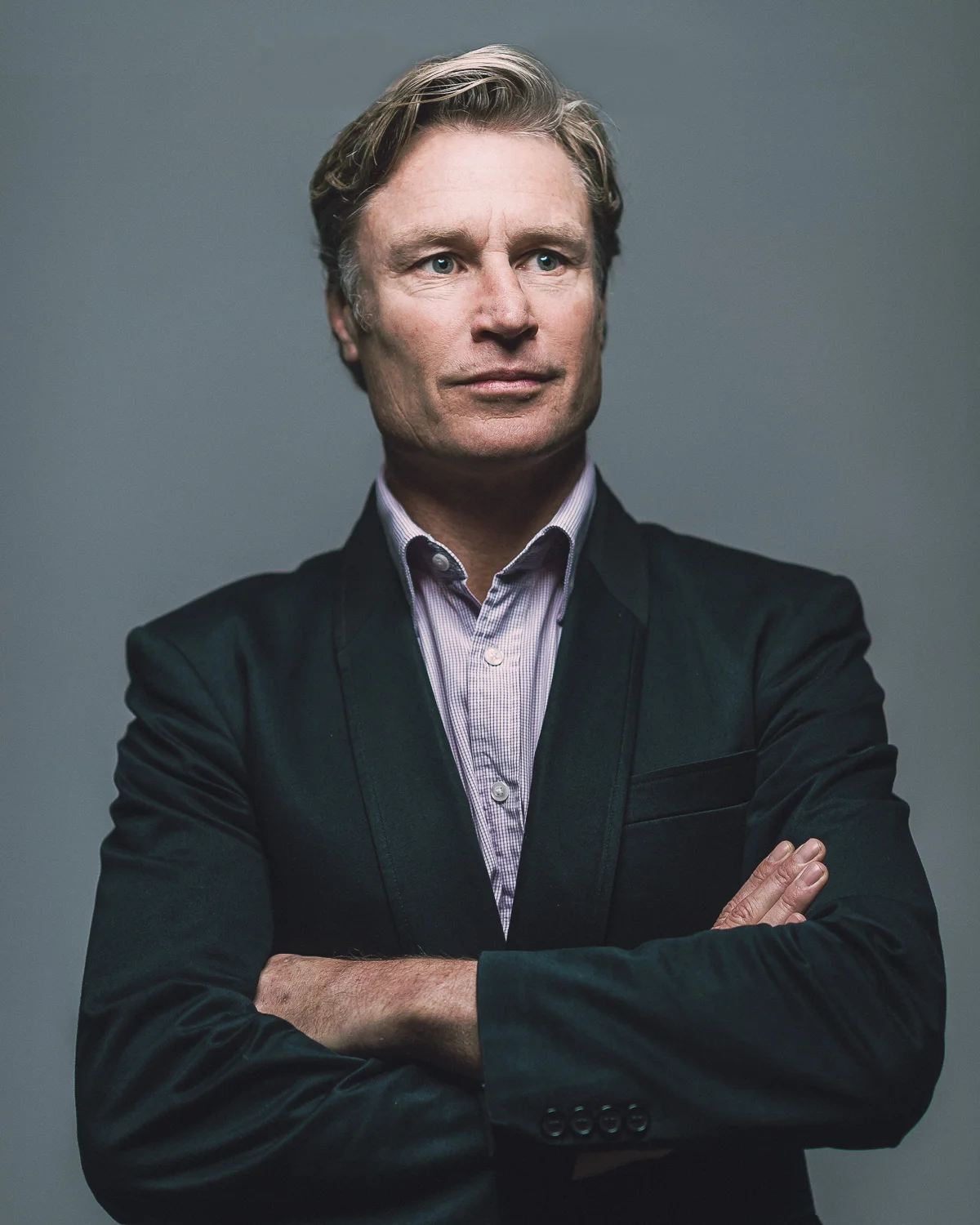 Sam Irvine of Freeview Corporate Portrait Shoot in Auckland, New Zealand on May 9, 2014.