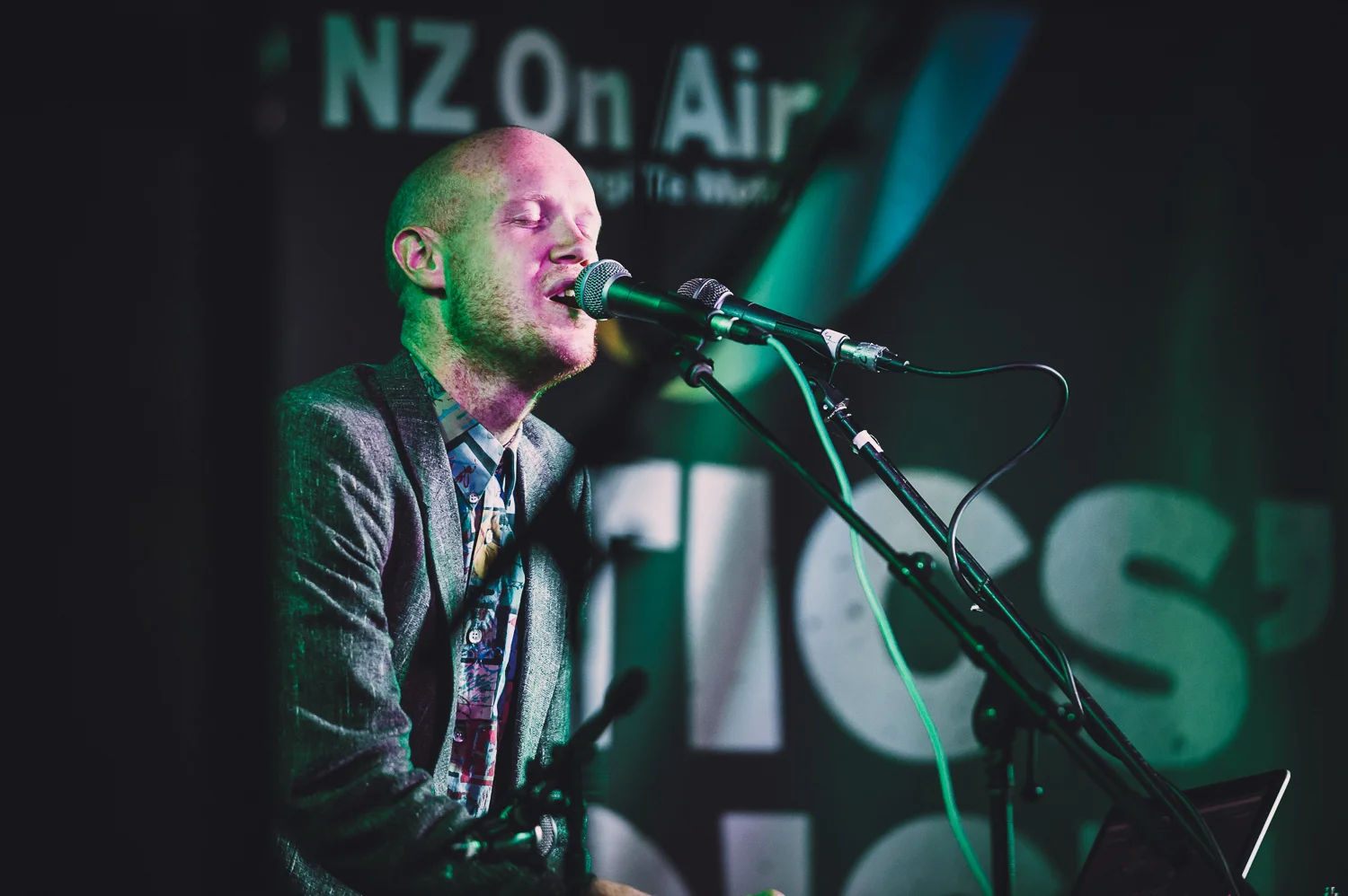 Lake South, Randa & Estere performing at the Critic's Choice Showcase at the Kings Arms Tavern, Auckland, New Zealand on October 29, 2014.
