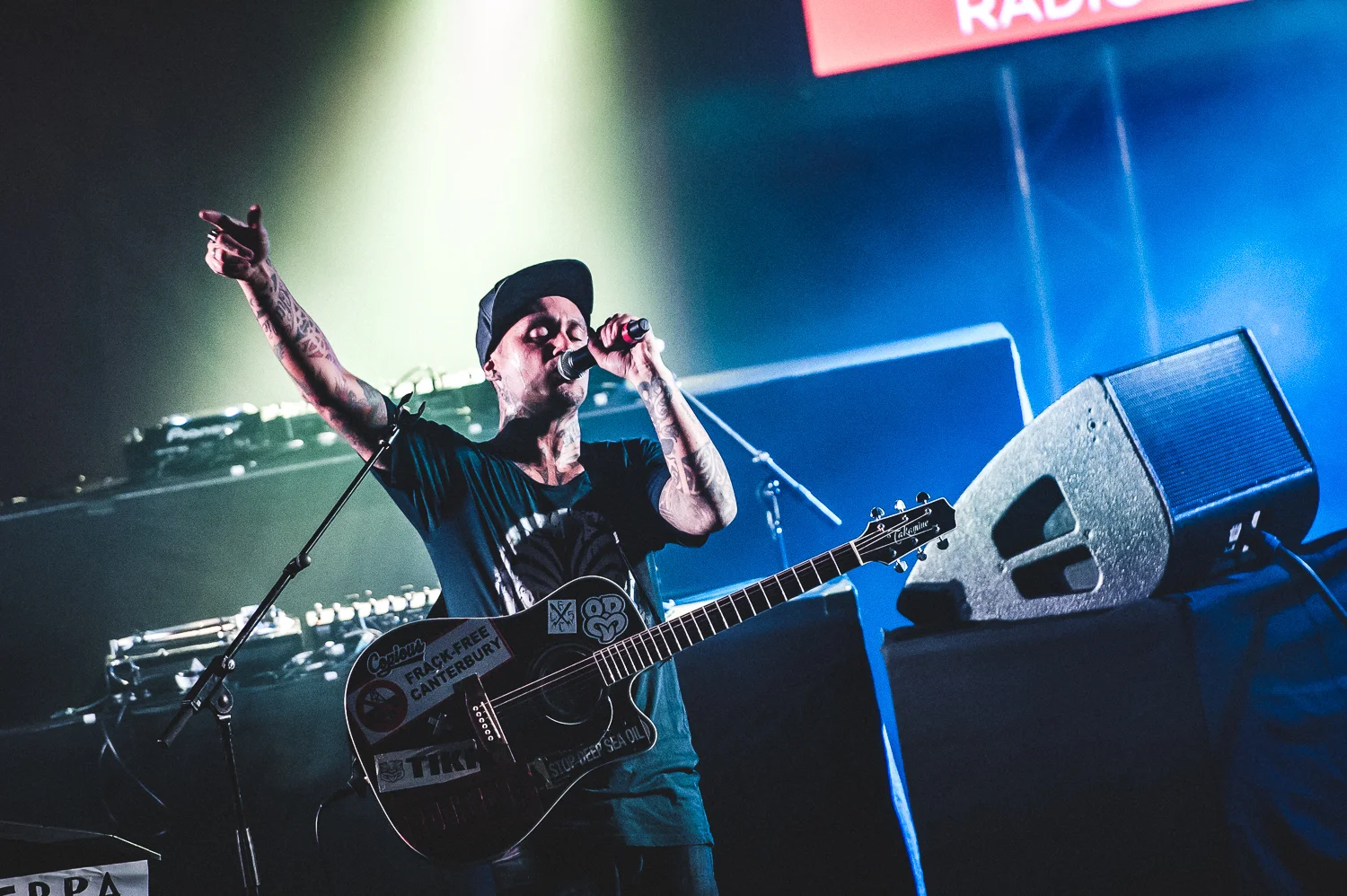 PNC, Tiki Taane, P-Money & Savage performing at the iHeart Radio Free Concert at Logan Campbell Centre, Auckland, New Zealand on August 14, 2015.