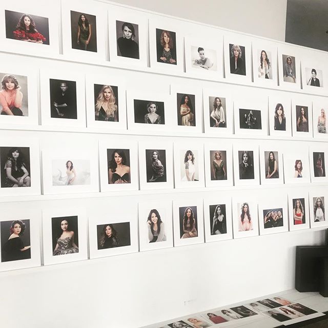 A few of my favorite images are up on the reveal wall today - and my productivity is dropping since I am now so drawn to sit in front of all these incredible women and feel the warmth of their collective light burning up the studio.