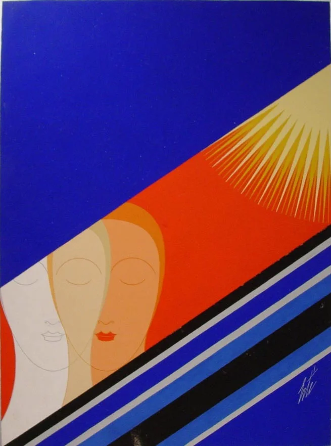 Erté - Bain Du Soleil