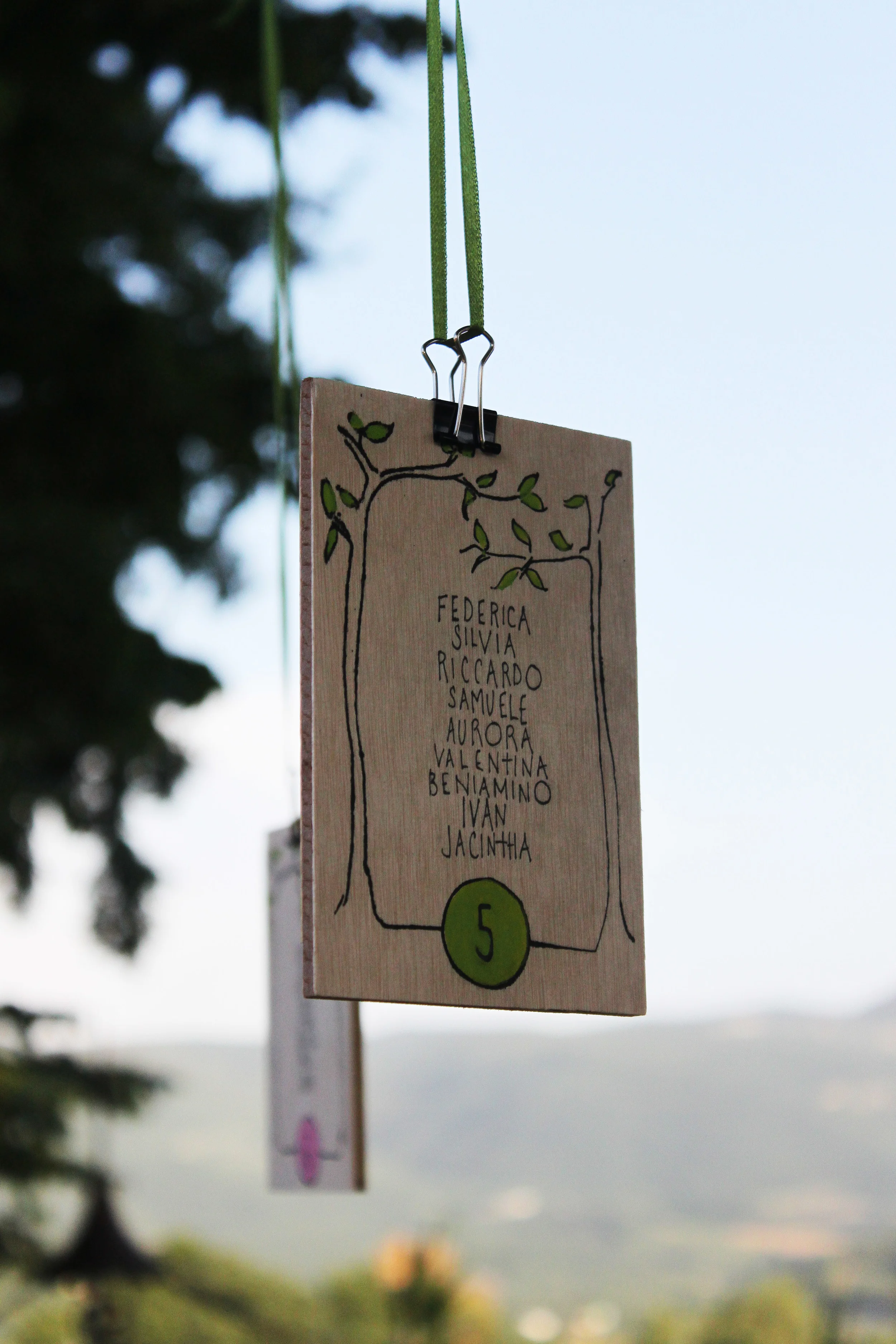 Andrew & Chiara table plan