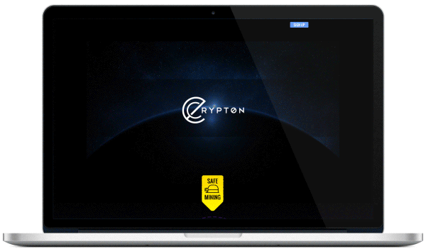 eCrypton landing page prallax.gif