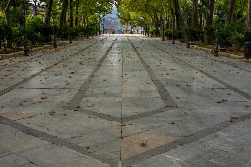 The park in Ronda